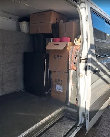 Packed and loaded furniture in Maitland